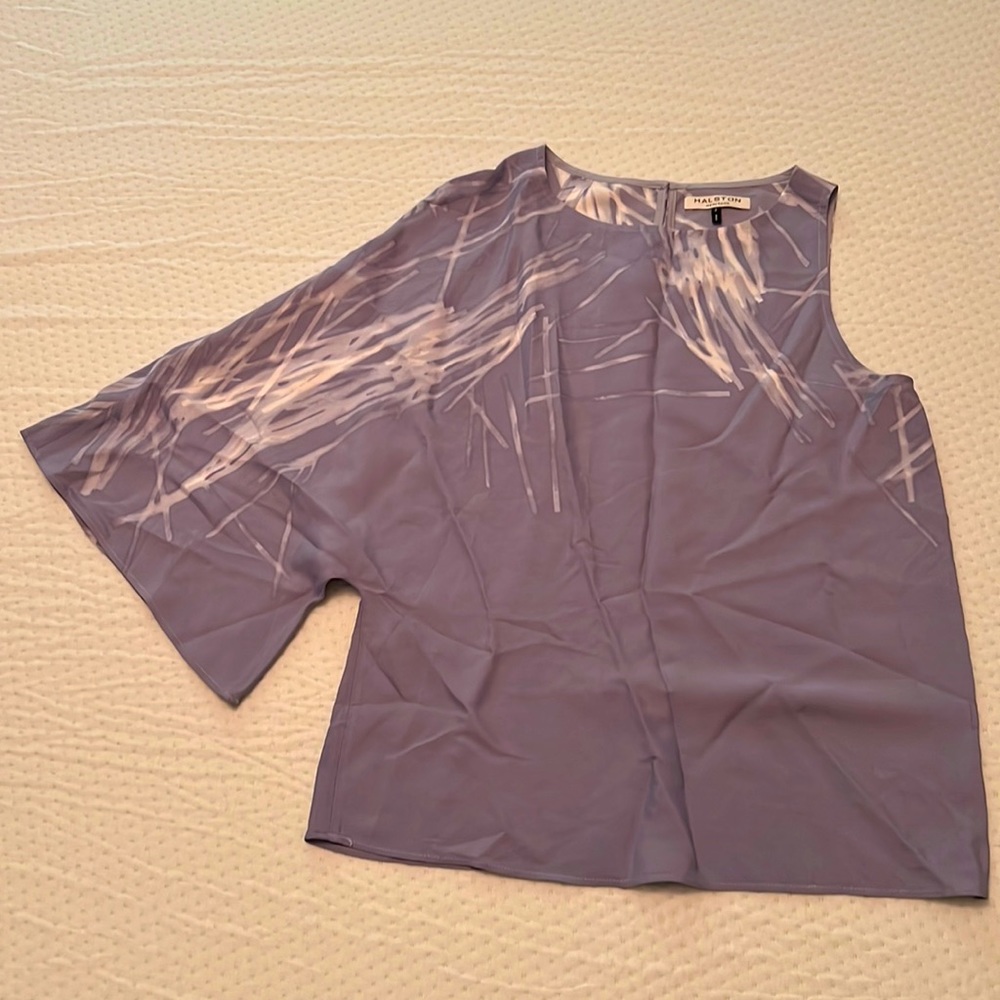 Halston Heritage, one shoulder top